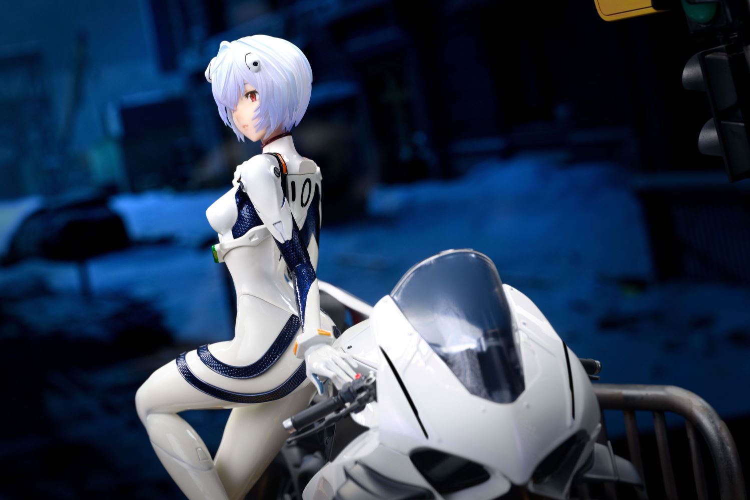 Motorcycle Ayanami Rei - Evangelion