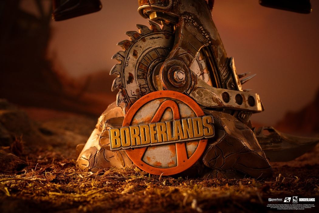 Borderlands - Madman Thug Mask Statue