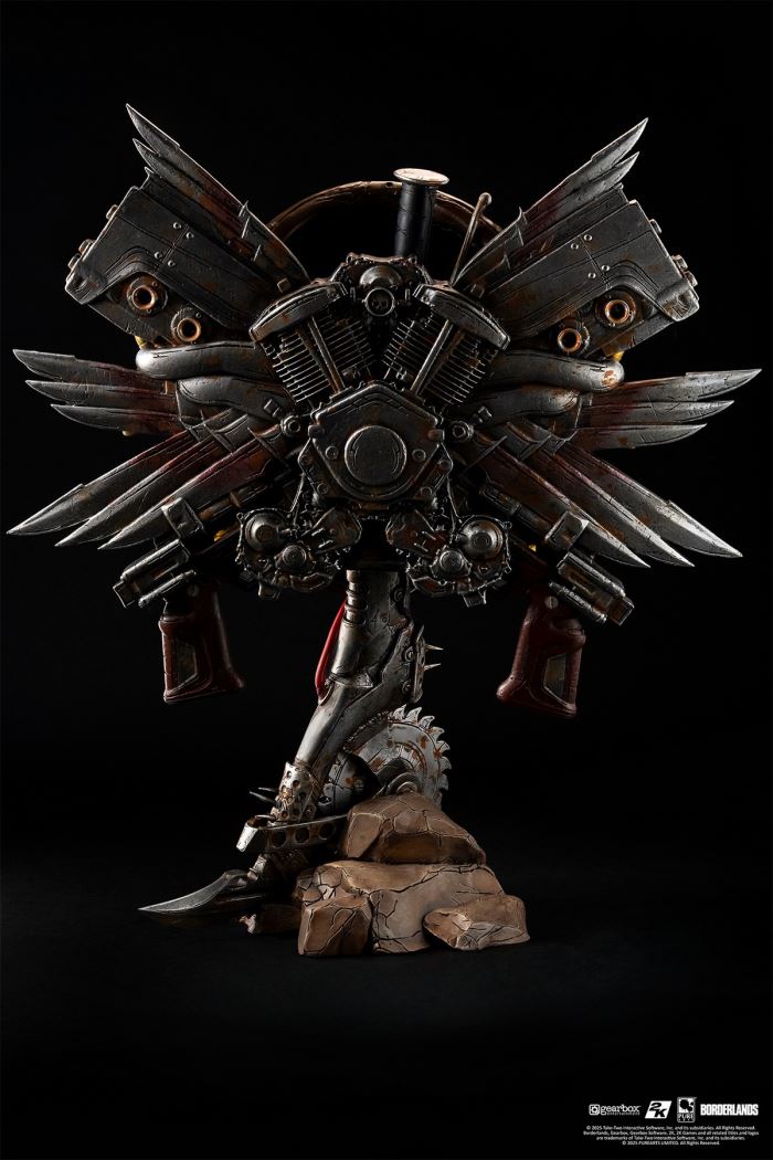 Borderlands - Madman Thug Mask Statue