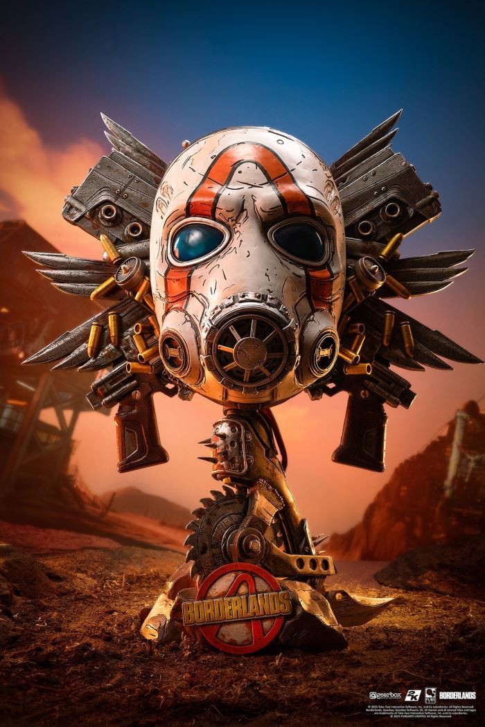 Borderlands - Madman Thug Mask Statue
