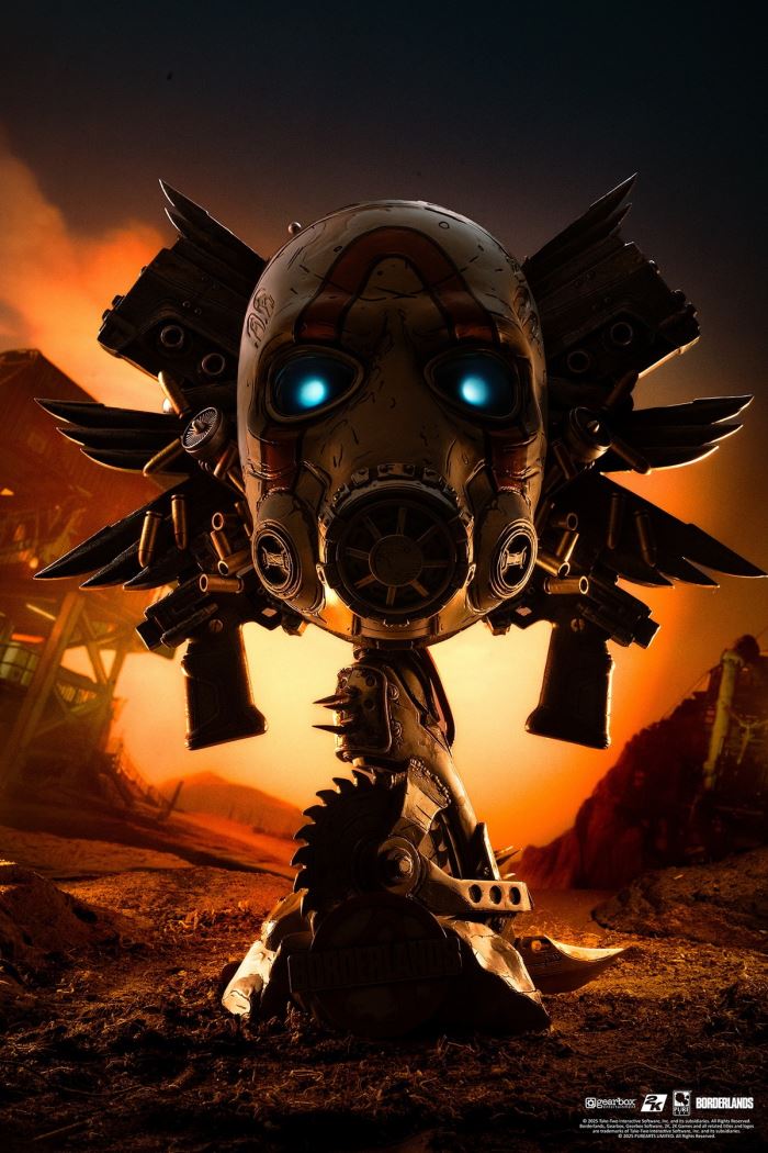 Borderlands - Madman Thug Mask Statue