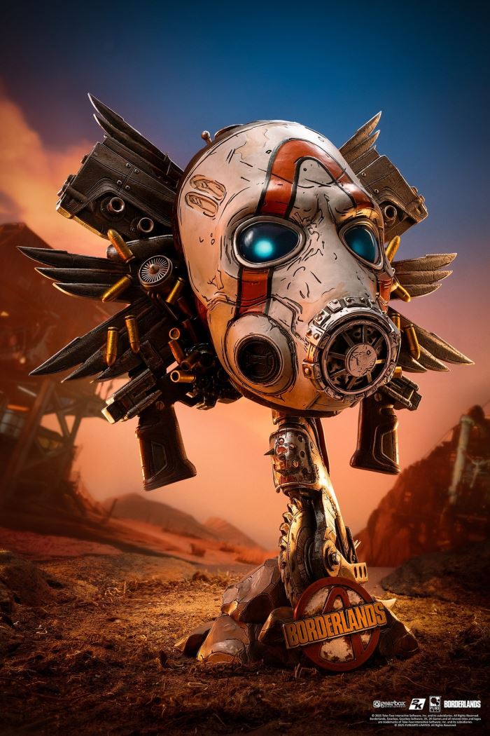 Borderlands - Madman Thug Mask Statue