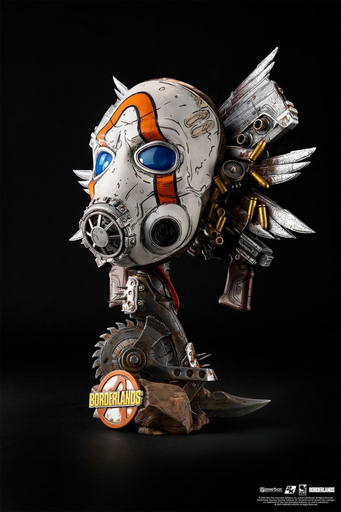 Borderlands - Madman Thug Mask Statue
