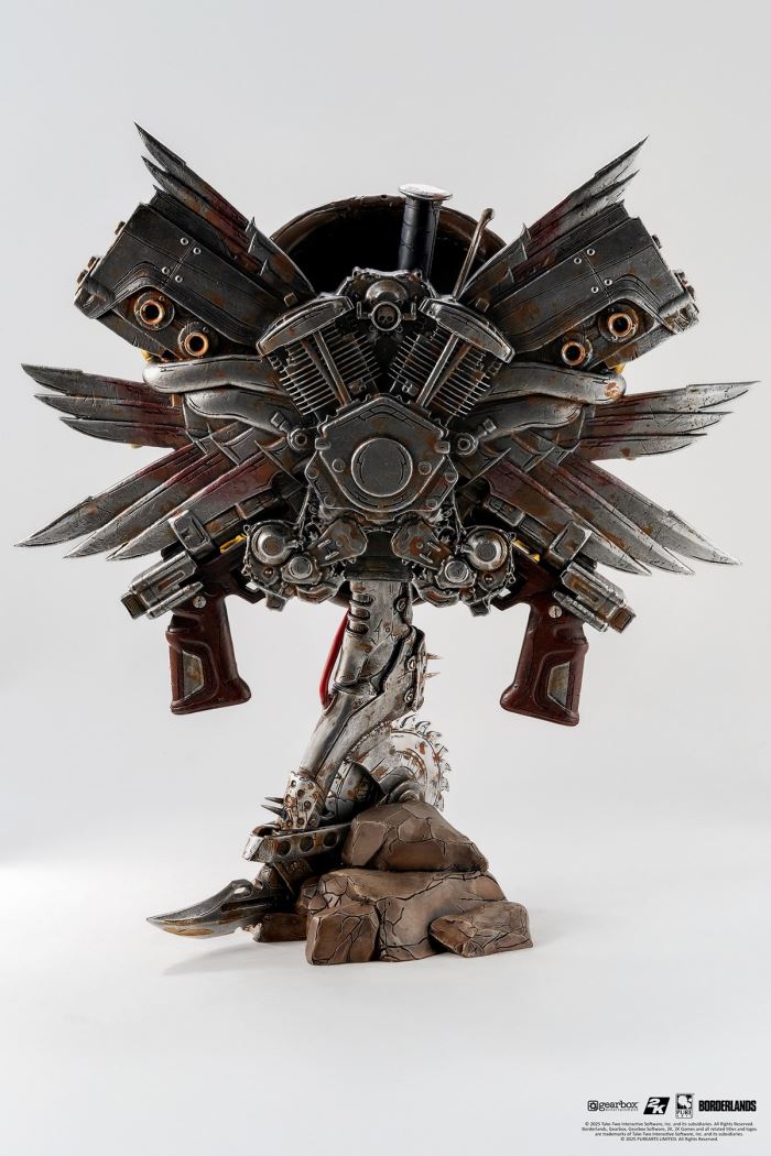 Borderlands - Madman Thug Mask Statue