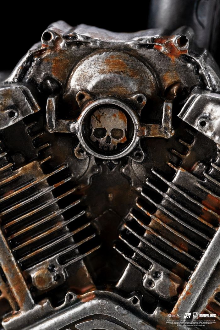 Borderlands - Madman Thug Mask Statue