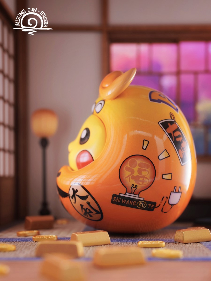 Daruma Pikachu - Pokemon