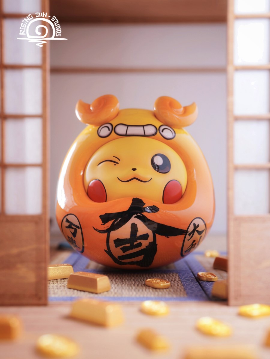 Daruma Pikachu - Pokemon