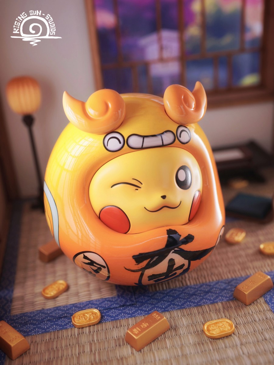 Daruma Pikachu - Pokemon