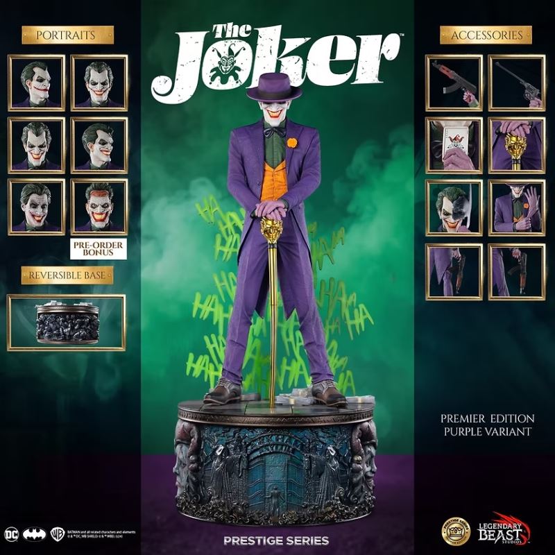 THE JOKER 1/3 SCALE PRESTIGE SERIES – PREMIER EDITION PURPLE VARIANT