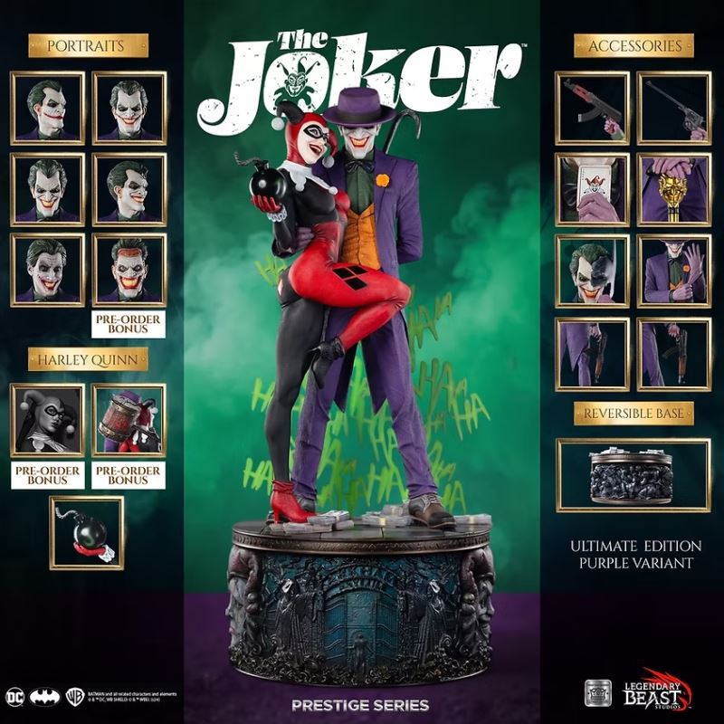 THE JOKER 1/3 SCALE PRESTIGE SERIES – PREMIER EDITION PURPLE VARIANT