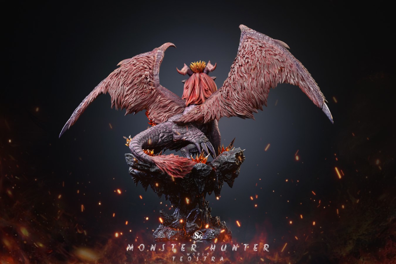 Flame King Dragon - Monster Hunter