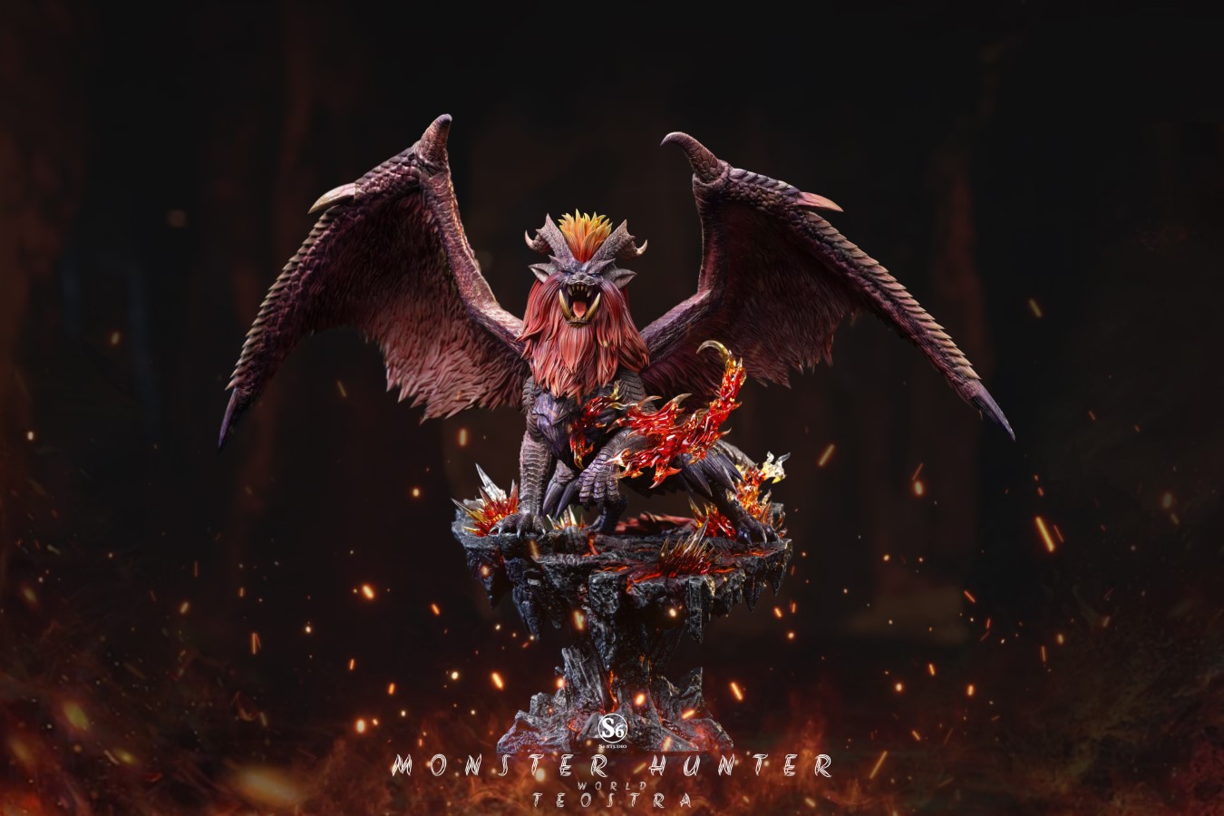 Flame King Dragon - Monster Hunter