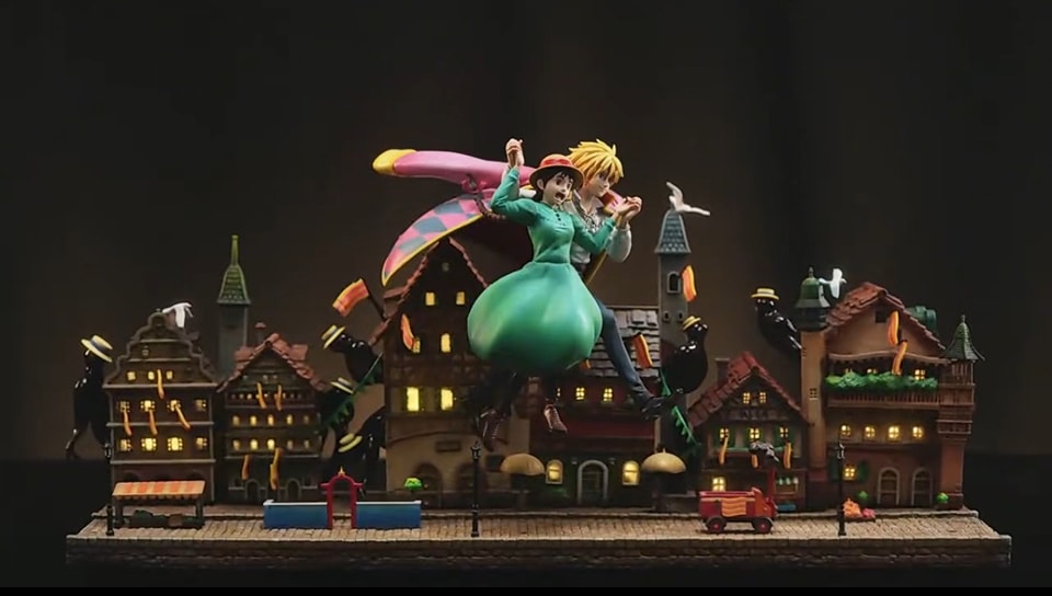 Sophie and Howl's Skywalk - Howl's Moving Castle