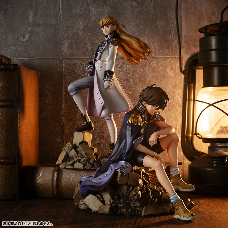 Alpha Omega Mobile Suit Gundam Wing Heero Yuy & Relena Peacecraft Set 30th Anniversary