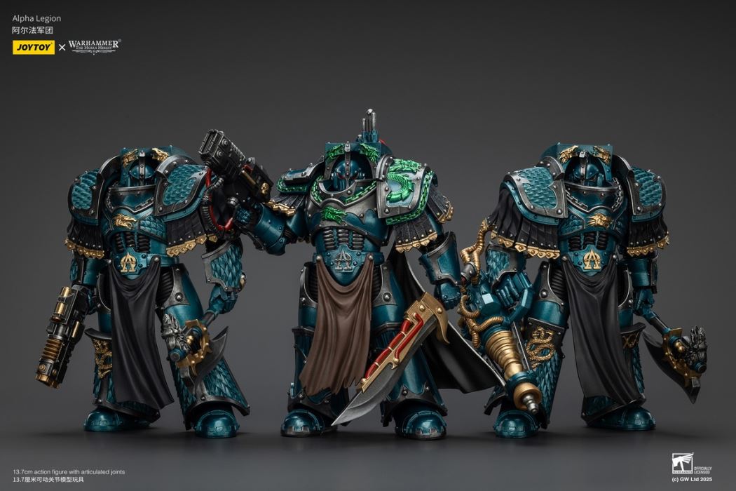 Alpha Corps - Terminator Armor Archon/Assault Gun Lerna Terminator/Beam Cannon Lerna Terminator 1/18