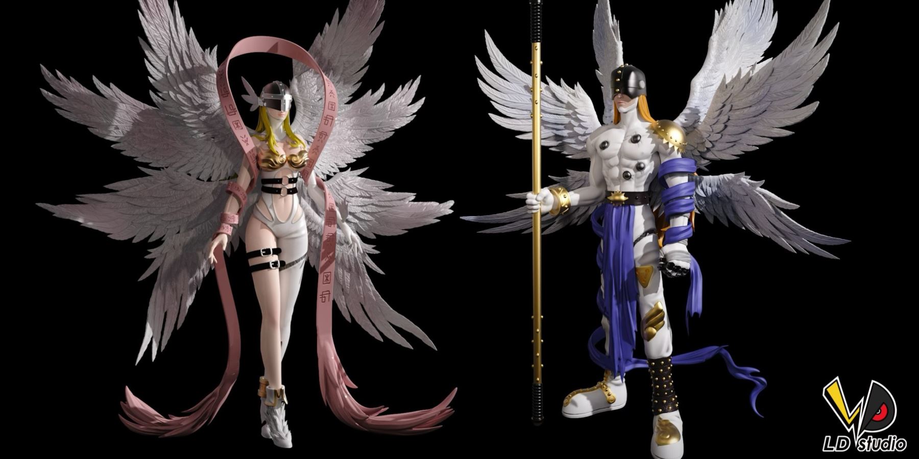 Digimental of Light Digimental of Hope Angewomon Angemon - Digimon