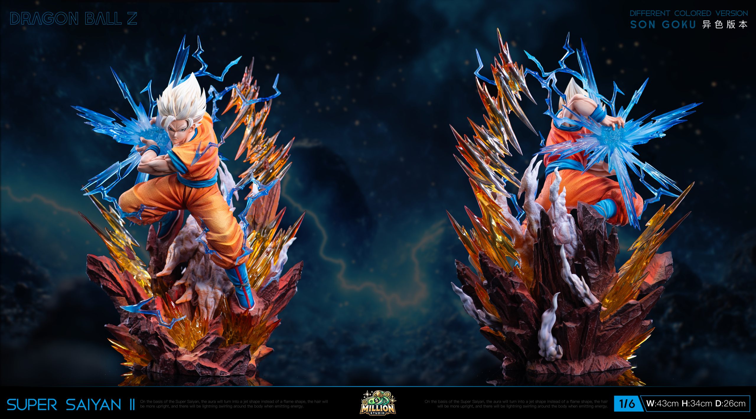 Super Saiyan 2 Goku Kame Hame Ha - Dragon Ball