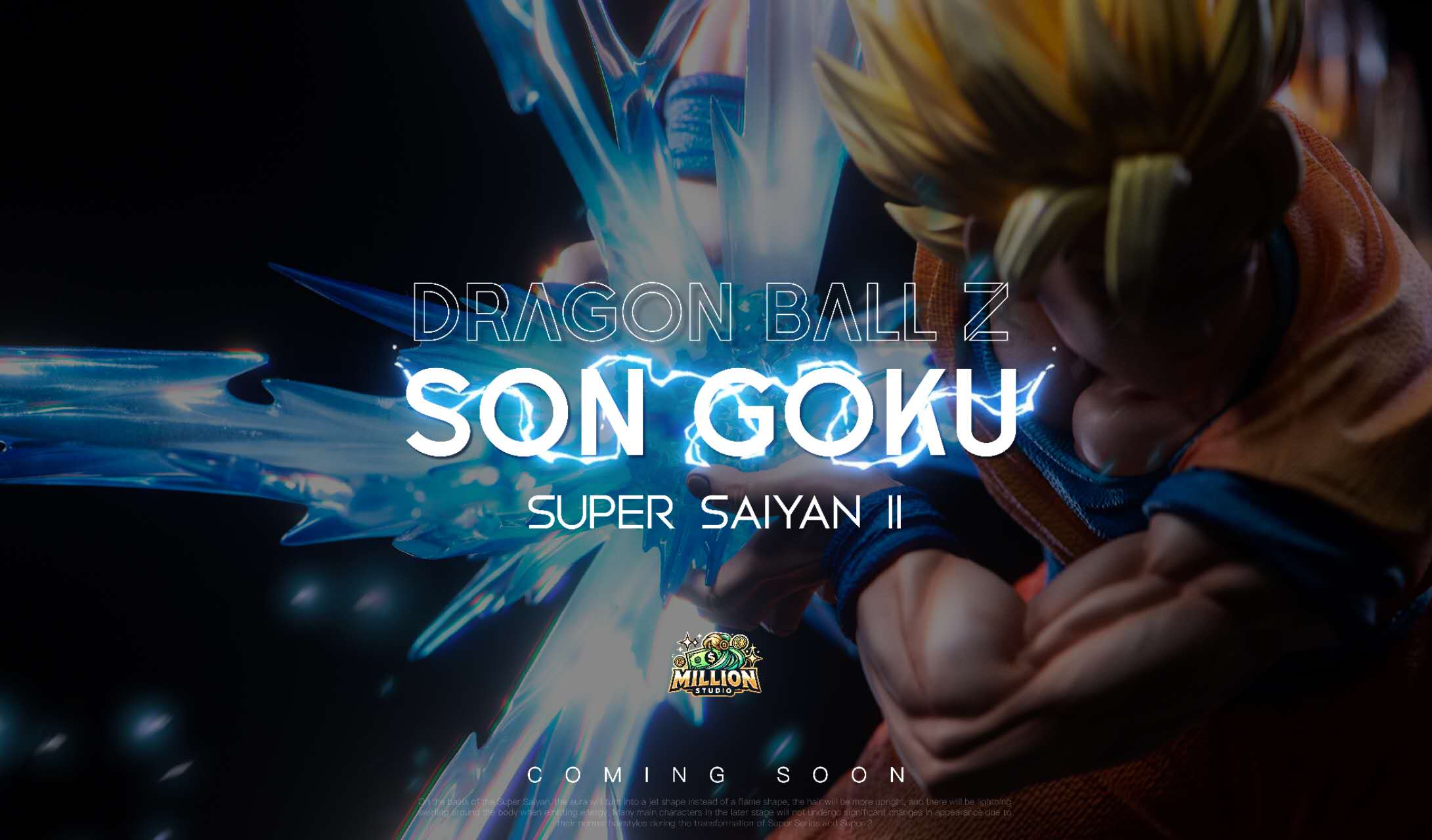 Super Saiyan 2 Goku Kame Hame Ha - Dragon Ball