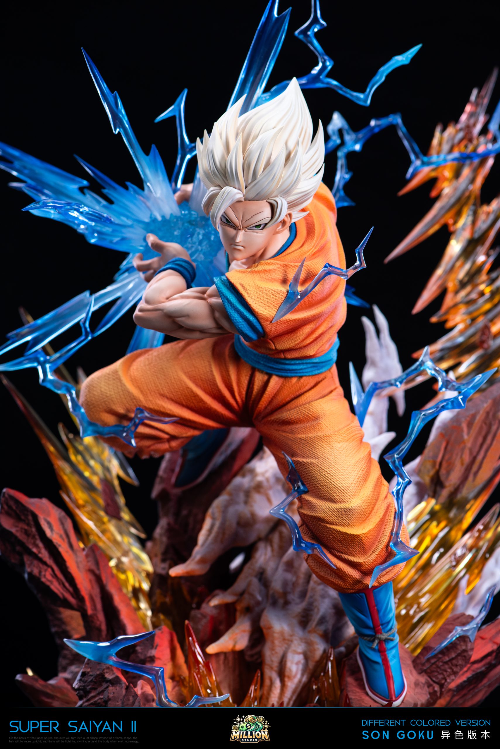 Super Saiyan 2 Goku Kame Hame Ha - Dragon Ball