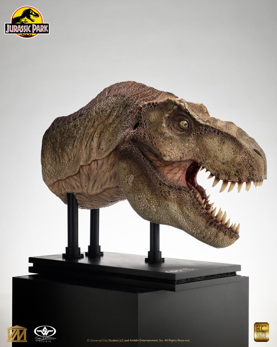 Tyrannosaurus Rex Head - Jurassic Park 1/2