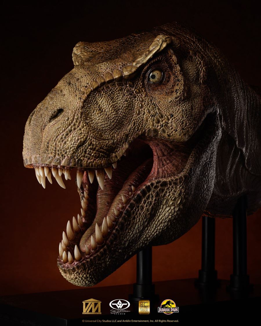 Tyrannosaurus Rex Head - Jurassic Park 1/2