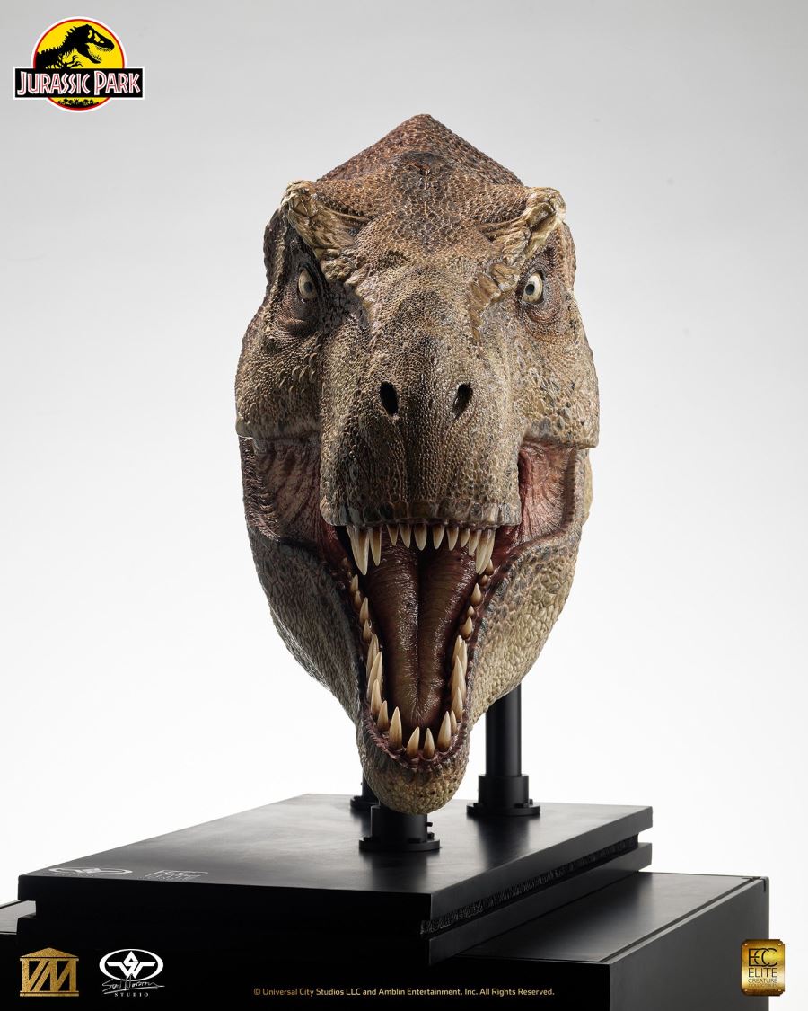 Tyrannosaurus Rex Head - Jurassic Park 1/2