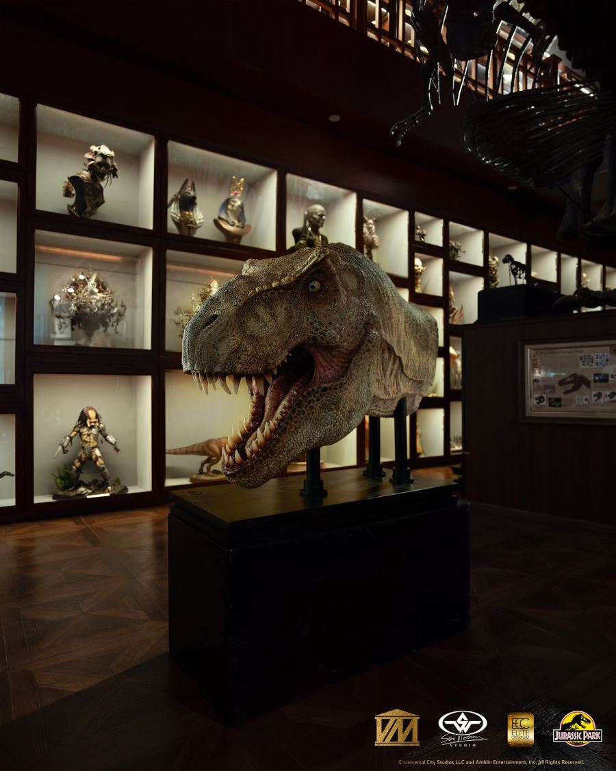 Tyrannosaurus Rex Head - Jurassic Park 1/2