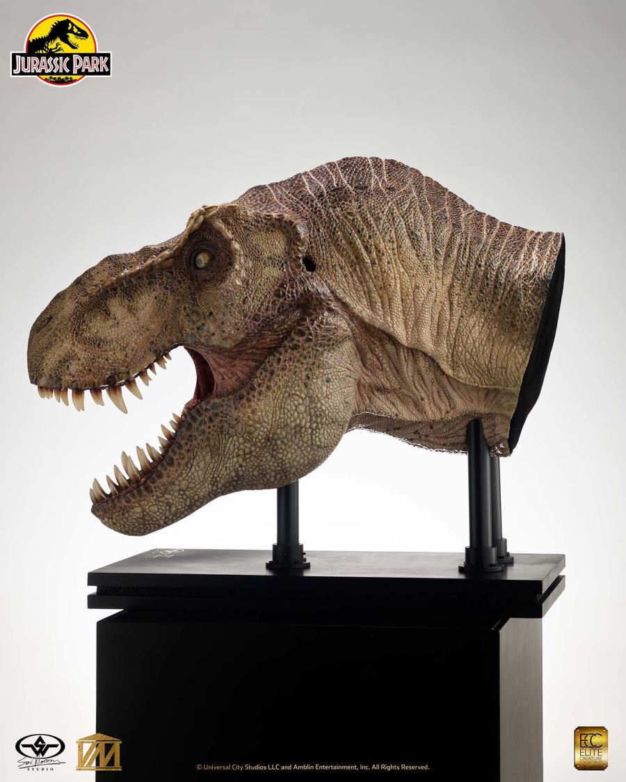 Tyrannosaurus Rex Head - Jurassic Park 1/2