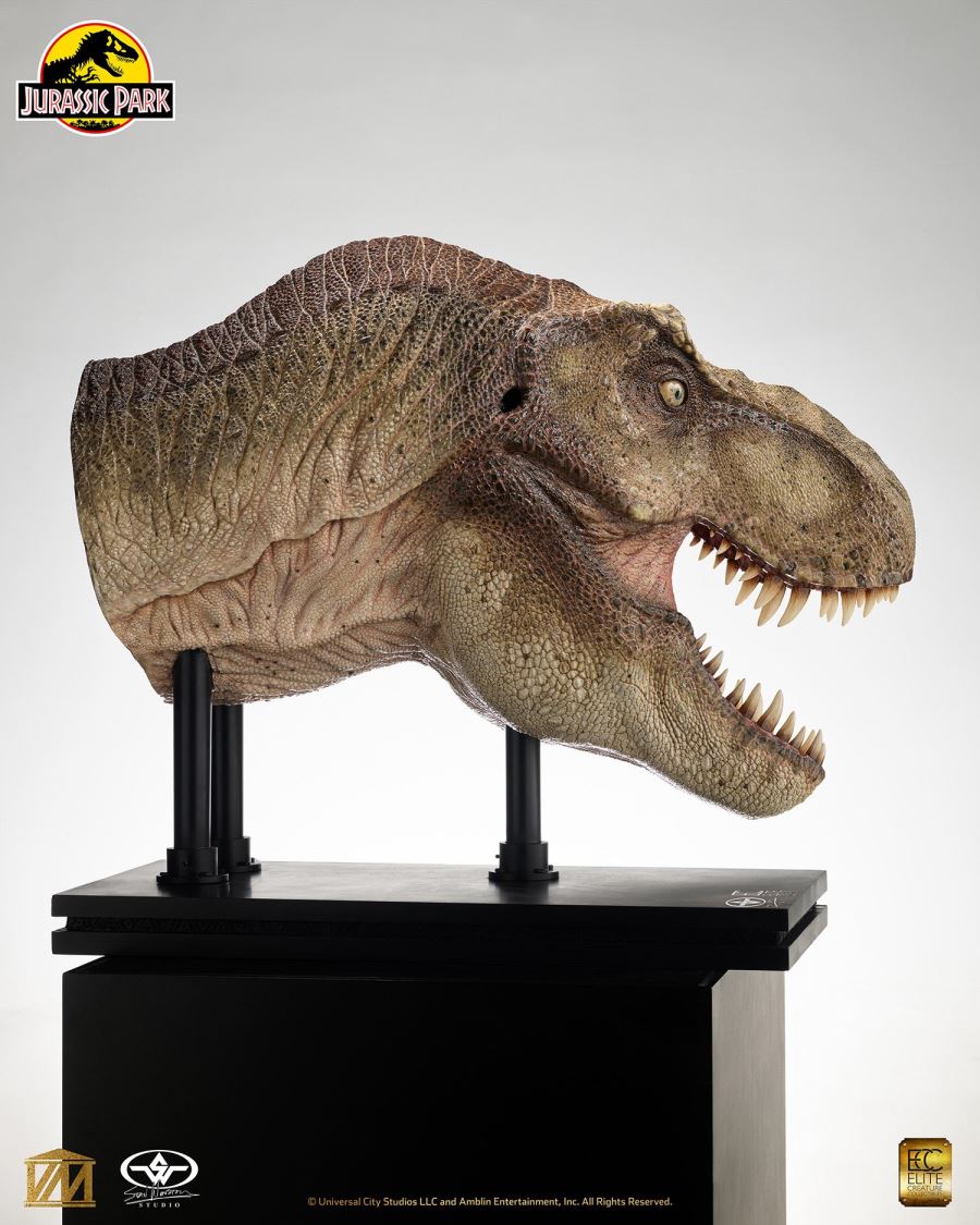 Tyrannosaurus Rex Head - Jurassic Park 1/2