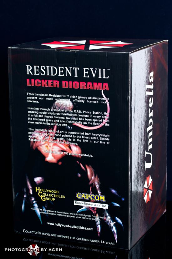 Resident Evil Diorama Licker 1/6