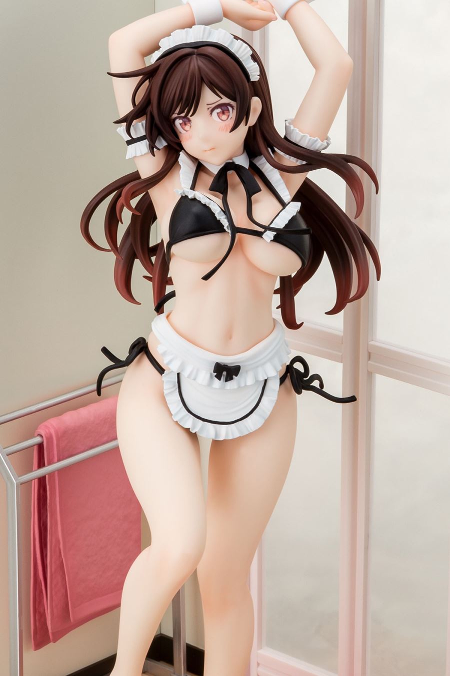 Rent-A-Girlfriend - Chizuru Mizuhara maid bikini dress change 1/6