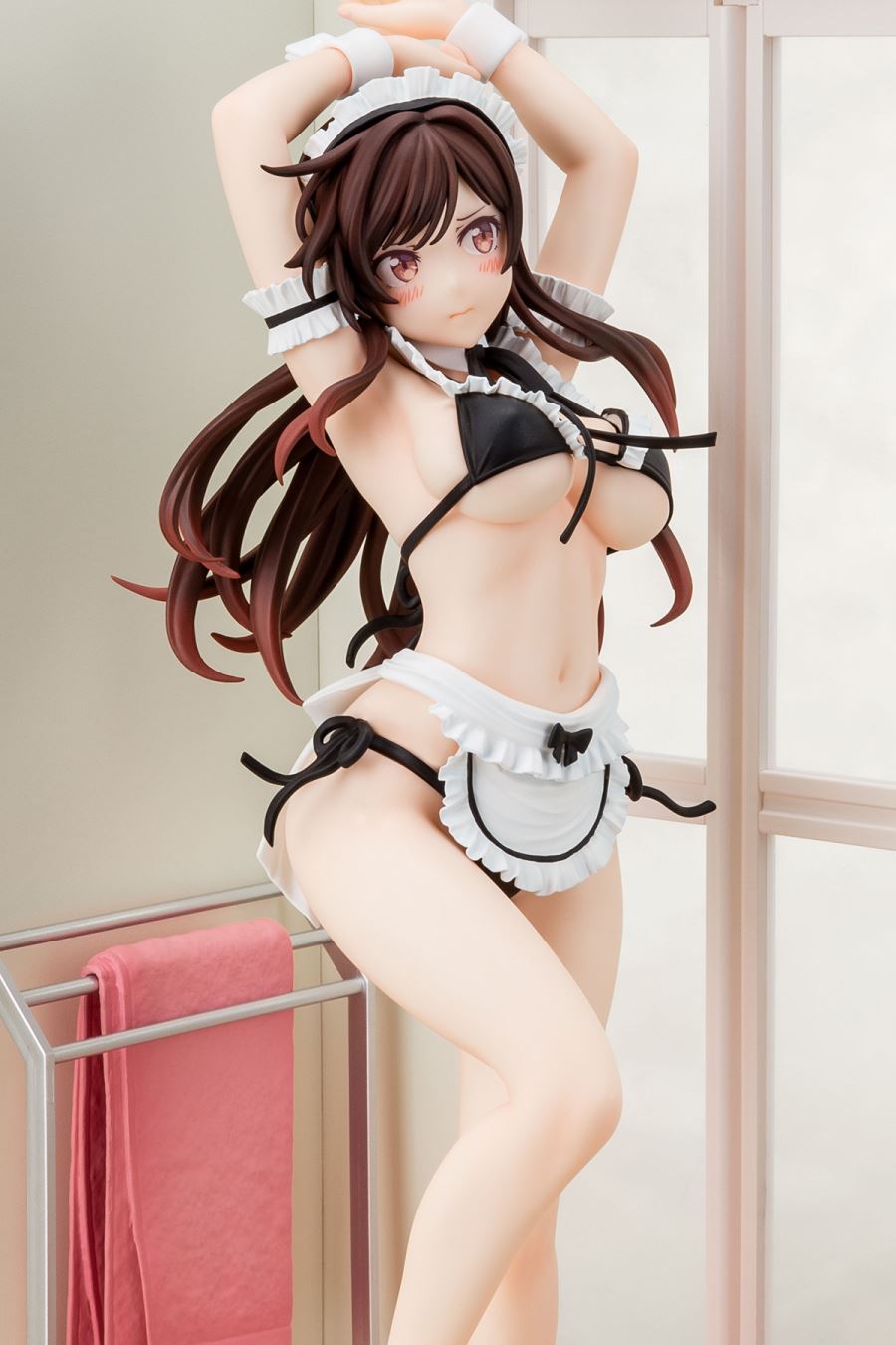 Rent-A-Girlfriend - Chizuru Mizuhara maid bikini dress change 1/6