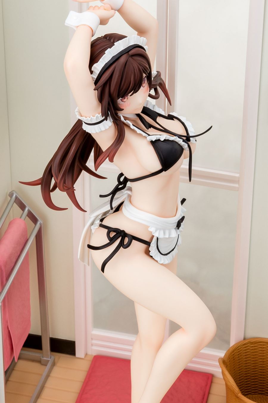 Rent-A-Girlfriend - Chizuru Mizuhara maid bikini dress change 1/6
