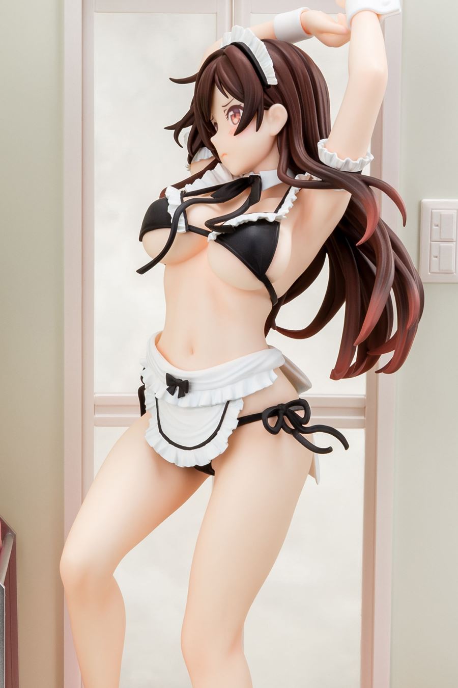 Rent-A-Girlfriend - Chizuru Mizuhara maid bikini dress change 1/6