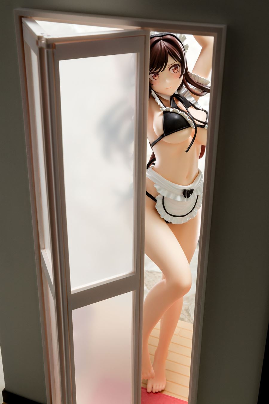 Rent-A-Girlfriend - Chizuru Mizuhara maid bikini dress change 1/6