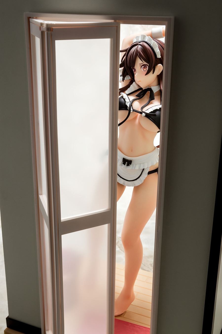 Rent-A-Girlfriend - Chizuru Mizuhara maid bikini dress change 1/6