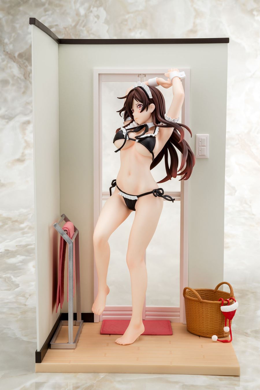 Rent-A-Girlfriend - Chizuru Mizuhara maid bikini dress change 1/6