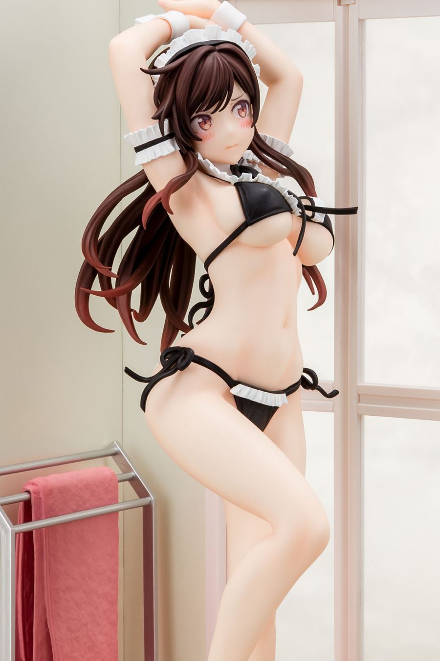 Rent-A-Girlfriend - Chizuru Mizuhara maid bikini dress change 1/6