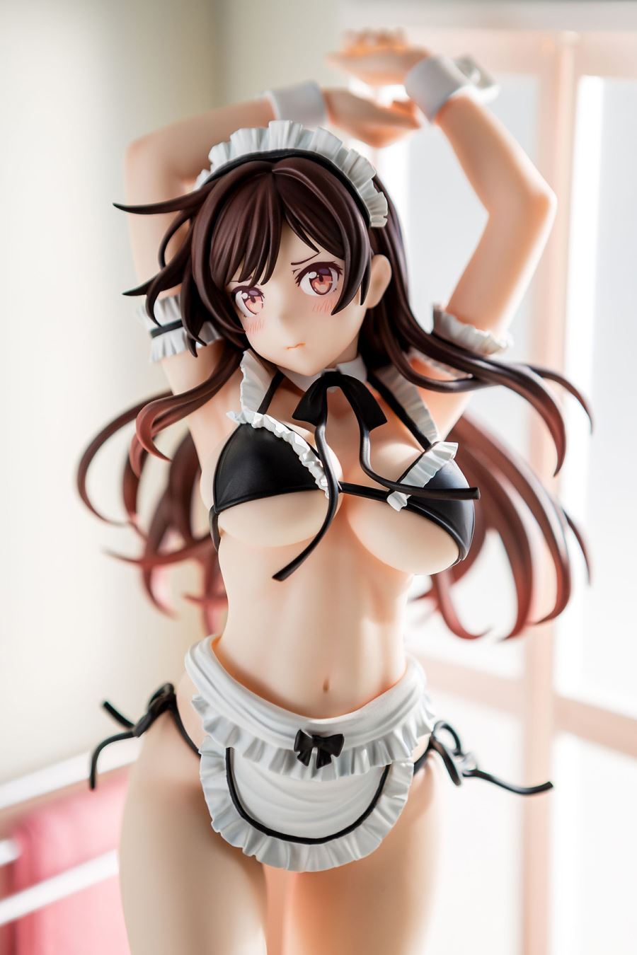Rent-A-Girlfriend - Chizuru Mizuhara maid bikini dress change 1/6