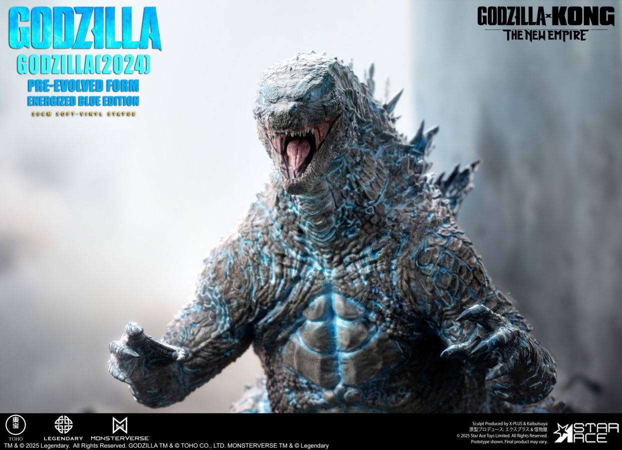 Godzilla 2024 Pre-Evolved Form Energized Blue (Godzilla X Kong: The New Empire)