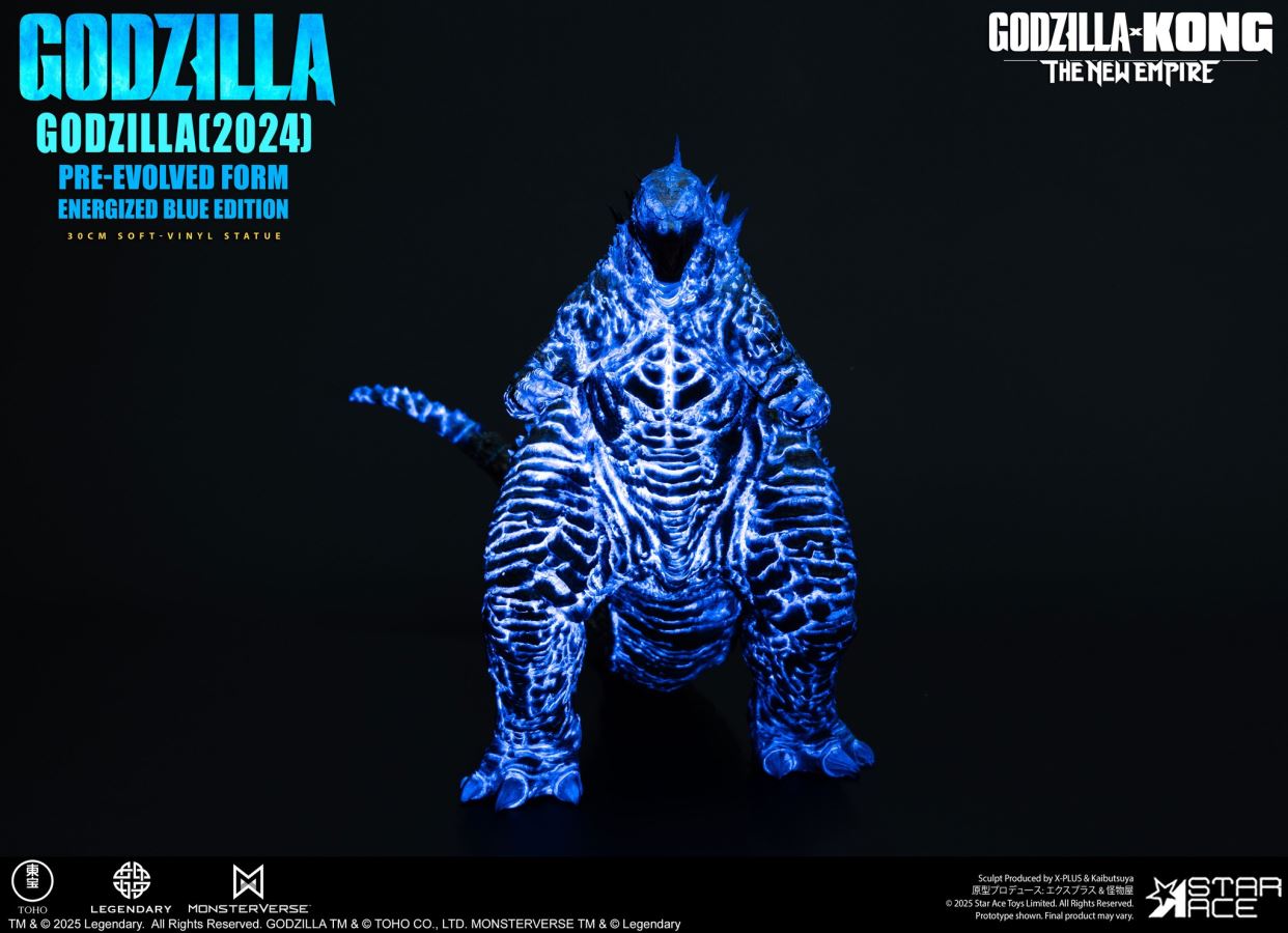 Godzilla 2024 Pre-Evolved Form Energized Blue (Godzilla X Kong: The New Empire)