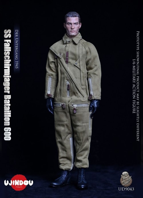 WWII German 600th Paratrooper Battalion The Destruction of the Empire 1945 1/6