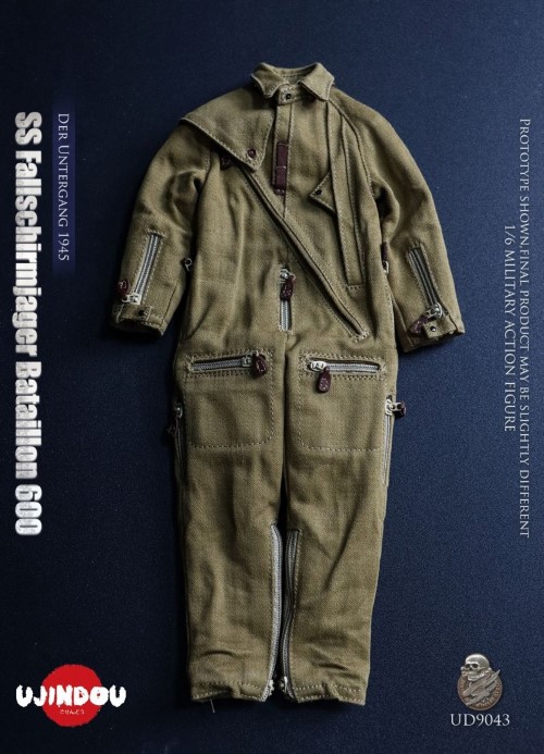 WWII German 600th Paratrooper Battalion The Destruction of the Empire 1945 1/6