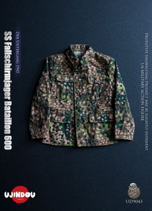 WWII German 600th Paratrooper Battalion The Destruction of the Empire 1945 1/6