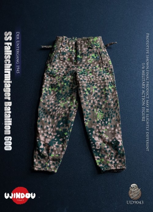 WWII German 600th Paratrooper Battalion The Destruction of the Empire 1945 1/6