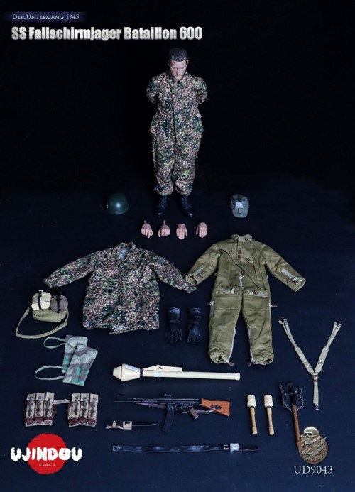 WWII German 600th Paratrooper Battalion The Destruction of the Empire 1945 1/6