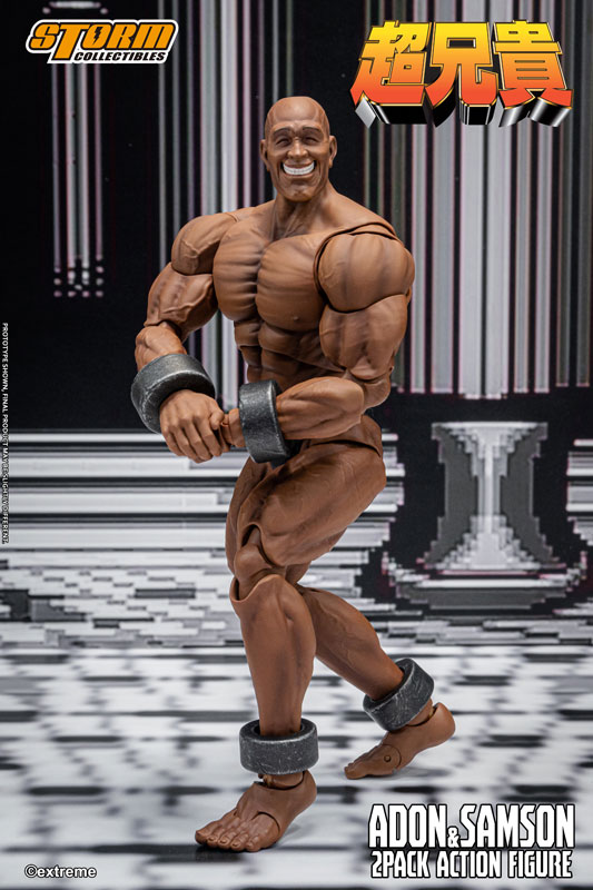 Cho Aniki Action Figure Adon & Samson