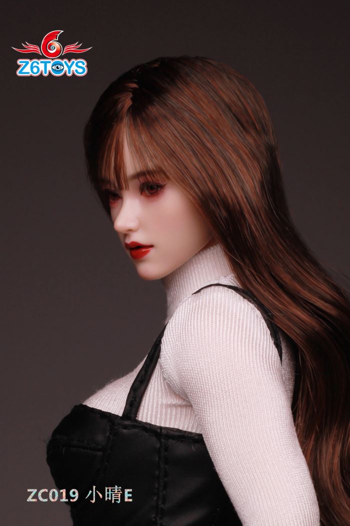 Asian Beauty Head Sculpture Xiaoqing [ZC019] 1/6