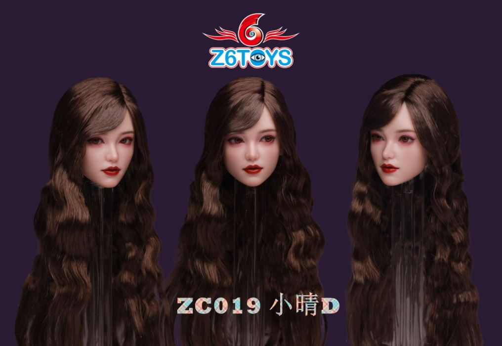 Asian Beauty Head Sculpture Xiaoqing [ZC019] 1/6