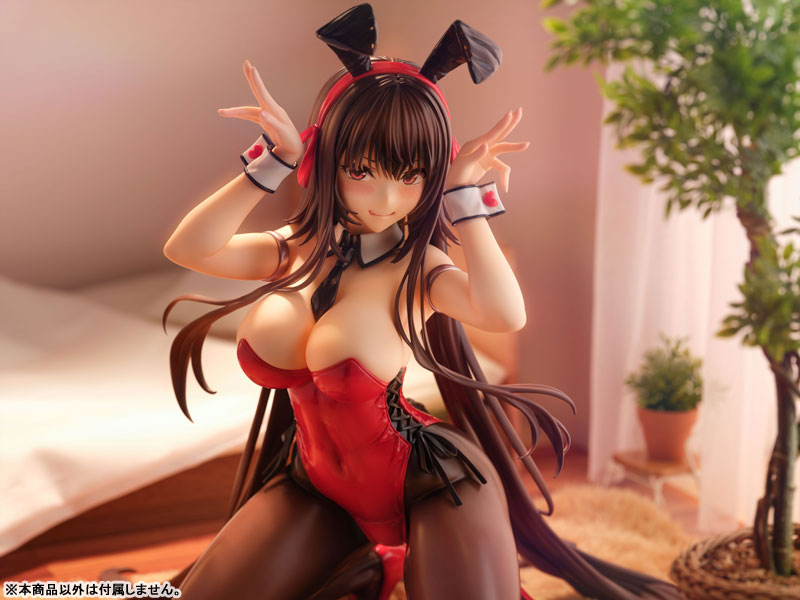 Amakano 2+ Yuuhi Kurohime Bunny Suit ver. 1/4